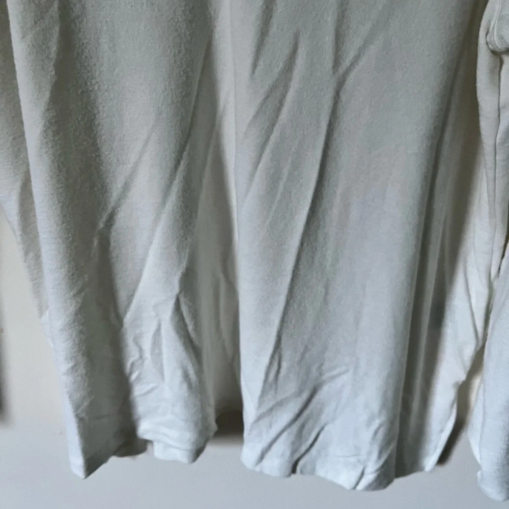 Gap new cream light weight long sleeve shirt xxl womens - Picture 6 of 6